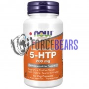 5-HTP [Гидрокситриптофан] (200 мг x 60 капс), NOW Foods