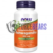 Ashwagandha [Ашваганда] (450 мг x 90 капс), NOW Foods