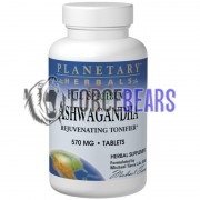 Ashwagandha [Ашваганда] (570 мг x 60 табл), Planetary Herbals