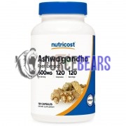 Ashwagandha [Ашваганда] (600 мг x 120 капс), Nutricost