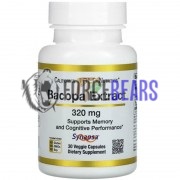 Bacopa [Бакопа] (320 мг x 30 капс), California Gold Nutrition