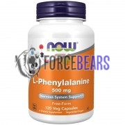 L-Phenylalanine [Фенилаланин] (500 мг x 120 капс), NOW Foods