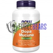 Dopa [Допа Мукуна] (400 мг x 180 капс), NOW Foods