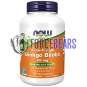 Ginkgo [Гинкго Билоба] (120 мг x 200 капс), NOW Foods