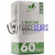 L-Glycine [Глицин] (650 мг x 60 капс), NaturalSupp