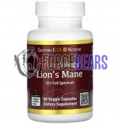 Lion's Mane [Львиная грива] (600 мг x 90 капс), California Gold Nutrition