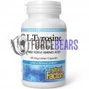 L-Tyrosine [Тирозин] (500 мг x 60 капс), Natural Factors