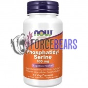 Phosphatidyl [PS100] (100 мг x 60 капс), NOW Foods