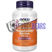 Phosphatidyl [PS100] (300 мг x 50 капс), NOW Foods