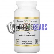 Pterostilbene [Птеростильбен] (50 мг x 180 капс), California Gold Nutrition