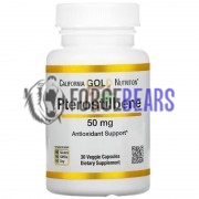 Pterostilbene [Птеростильбен] (50 мг x 30 капс), California Gold Nutrition