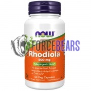 Rhodiola [Родиола] (500 мг x 60 капс), NOW Foods