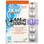 SAM-e [Адеметионин] (200 мг x 60 табл), Doctor's Best