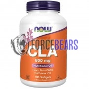 CLA (800 мг x 180 капс), NOW Foods