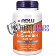 Acetyl L-Carnitine (500 мг x 100 капс), NOW Foods
