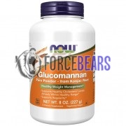 Glucomannan [Pure Powder - from Konjac Root] (227 гр x 114 порций), NOW Foods