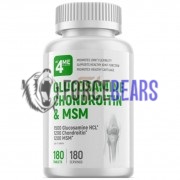 Glucosamine Chondroitin & MSM (180 шт), 4Me Nutrition