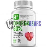 Omega-3 [60% EPA & DHA] (60 шт по 1000 мг), 4Me Nutrition