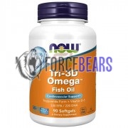 Tri-3D Omega [330 EPA x 220 DHA] (90 шт), NOW Foods