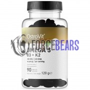 Omega-3 + D3 + K2 (90 шт), OstroVit