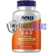 Omega 3-6-9 (250 шт по 1000 мг), NOW Foods