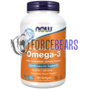 Omega-3 [Oder Controlled - Enteric Coated] (180 шт), NOW Foods