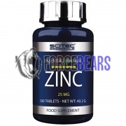 Zinc (100 шт по 25 мг), Scitec Essentials