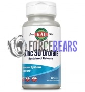 Zinc 30 Orotate [Sustained Release] (90 шт), KAL