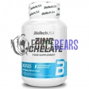 Zinc + Chelate (60 шт по 25 мг), Biotech USA
