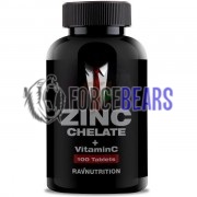 Zinc Chelate + Vitamin C (100 шт), Ravnutrition