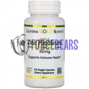 Zinc Picolinate (120 шт по 50 мг), California Gold Nutrition