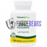 Zinc Picolinate [with vitamin B6] (120 шт), Nature's Plus