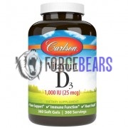 Vitamin D3 (360 шт), Carlson