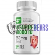 Vitamin D3 (180 шт по 250 мкг), 4Me Nutrition