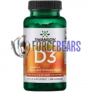 Vitamin D3 (250 шт по 25 мкг: 1000 МЕ), Swanson