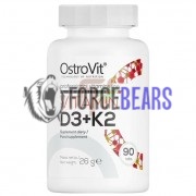 Vitamin D3 [2000 IU] + K2 [100 mcg] (90 шт), OstroVit