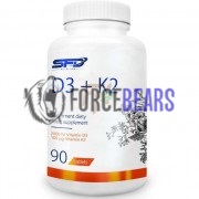 Vitamin D3 [2000 IU] + K2 MK-7 [100 mcg] (90 шт), SFD Nutrition
