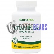 Vitamin D3 (180 шт по 1000 IU), Nature's Plus