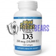 Vitamin D3 (120 шт), Natural Factors
