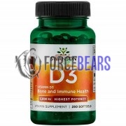 Vitamin D3 (250 шт по 125 мкг: 5000 МЕ), Swanson