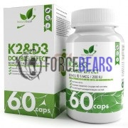 K2 & D3 [60 mcгр x 200 IU] (60 шт), NaturalSupp