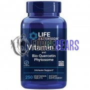 Vitamin C and Bio-Quercetin Phytosome (250 шт), Life Extension