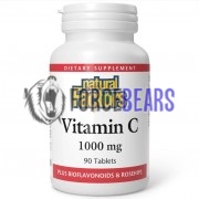 Vitamin C [Plus Bioflavonoids & Rosehips] (90 шт по 1000 мг), Natural Factors