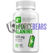 Beta-Alanine (120 шт по 500 мг), 4Me Nutrition