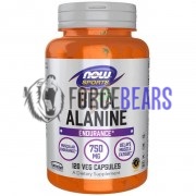 Beta Alanine (120 шт по 750 мг), NOW Sports