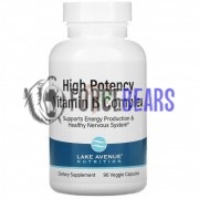 High Potency Vitamin B Complex (90 шт), Lake Avenue Nutrition