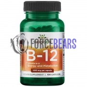 Vitamin B-12 (100 шт по 500 мг), Swanson