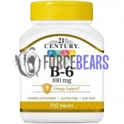 Vitamin B-6 (110 шт по 100 мг), 21st Century