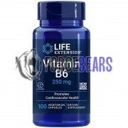 Vitamin B6 250 мг (100 шт по 250 мг), Life Extension