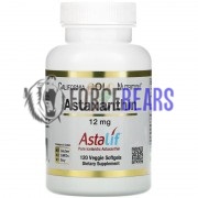 Astaxanthin [Astalif®] (120 шт по 12 мг), California Gold Nutrition